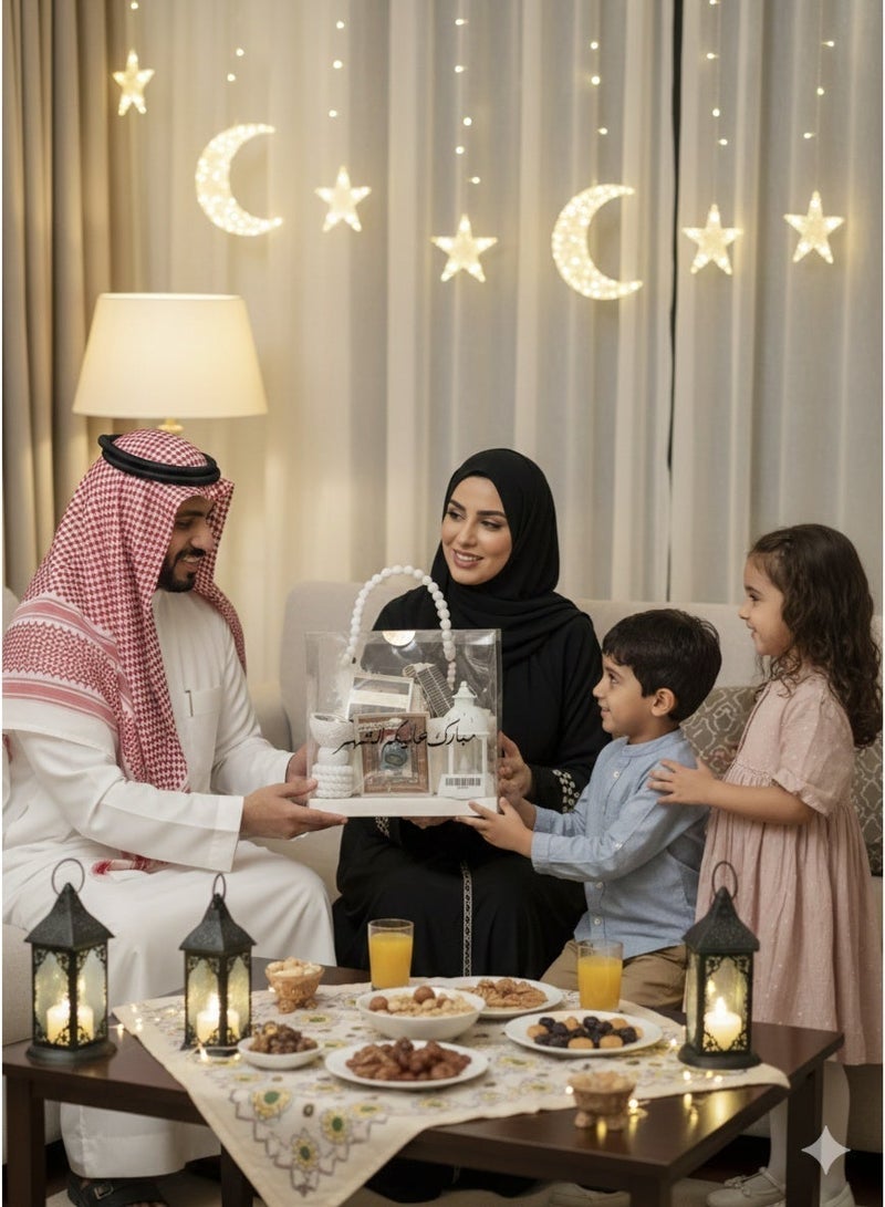 Islamic Ramadan Gift Set – Pack of 6 with Tasbih, LED Lantern & Digital Tasbeeh Counter - Image 3